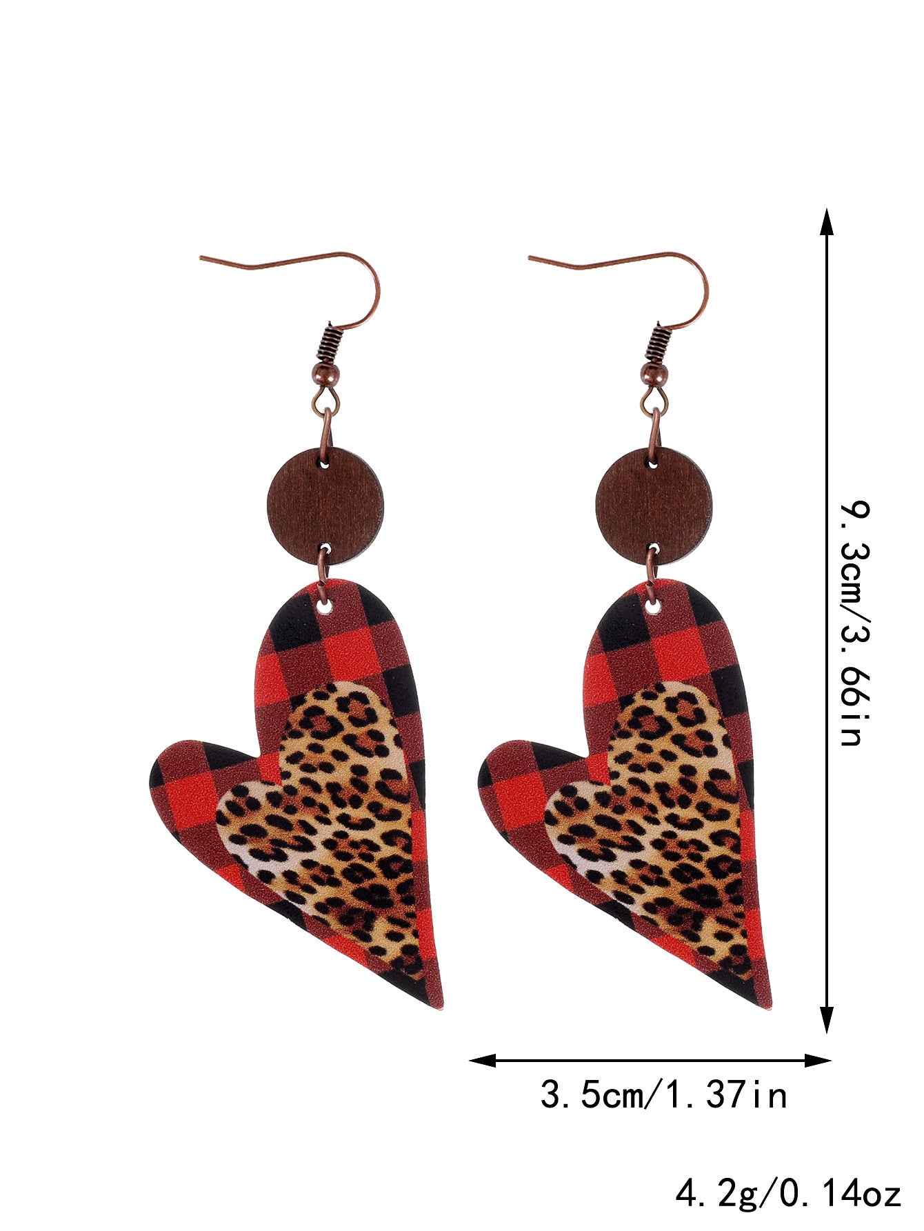 Wholesale Valentine's Day Bohemian Wine Glass Earrings